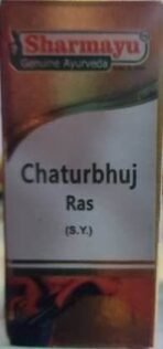 SHARMAYU Chaturbhuj Ras 10 Tablet - Fast UK Delivery - Image 2