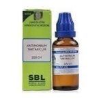 SBL Antimonium Tartaricum 200 CH 30 ML (Pack of 2) - Fast UK Delivery