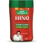 Tata Sampann Hing (Bandhani Hing), Recommended by Chef Sanjeev Kapoor, Compounded Asafoetida, 50g - Fast UK Delivery
