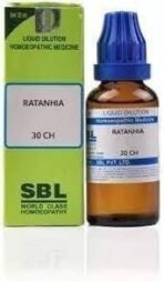 SBL Ratanhia 30 CH 30ML (PACK OF 2)