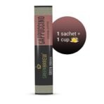 Greenbrrew Cappuccino Instant Coffee | Green Coffee Extract ("PL-AAA") + Probiotics | Hot & Cold Coffee | 20 Sachets, 30g (Pack Of 5) - Fast Shipping to USA & Canada - Image 5