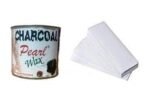 PMPEARL Waxing Kit Combo (Charcoal Wax (600 gm) + Wax Strips (30)) - Fast UK Delivery