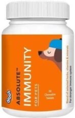 Drools Absolute Calcium 50 Tabs+ Immunity 50 Tabs+ Calcium Bone 300g Chicken 0.7 kg (3x0.23 kg) Dry Adult, New Born, Senior, Young Dog Food - Fast UK Delivery - Image 3