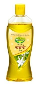 Girnar Chameli Natural Hair Oil, Anti Dandruff and Anti Hair Fall Formula, Jasmine Herbal Hair Oil 500ml For Women And Men - Fast UK Delivery - Image 2