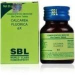 SBL Calcarea Fluorica 6X -25GM Tablets (Pack of 2) - Fast UK Delivery