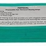 PMPEARL Hair Removal Waxing Strips-70 pcs - Color Green - Fast UK Delivery