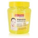 Panchvati Herbals Papaya Face Massage Gel Brightens the skin Removes dead skin cells 500 ml - Image 3