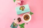 Karma Kettle Peppermint, Vanilla, Lotus Leaf, Natural Detox, Stress Relief, Aromatherapy Moksha Black Tea, 25 Nos Pyramid Teabags, 50 g - Fast UK Delivery - Image 5