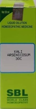 SBL Kali Arsenicosum Dilution 30 CH - Image 2