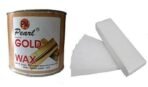 PMPEARL Gold Wax (600 gm) with 30 Waxing Strips - Fast UK Delivery