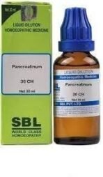 SBL Pancreatinum 30 CH | 30ML (Pack of 2) - Fast UK Delivery