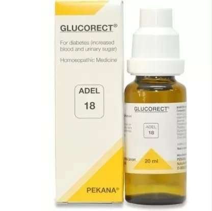 uk31IZwLF7yqL-1.jpg ADEL No. 18 (GLUCORECT) Diabetes Management Drops Pack of 2 - Fast UK Delivery - Image 1
