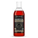 Vedic Roots Extra Cooling Headache Relief Herbal Hair Oil/Thanda Tel for Stress Relief |Relax Tight Sleep|Hair Oil with Bhringraj Amla Ratan Jyot - 200 ML - Fast UK Delivery - Image 2