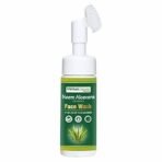 Herbal Canada Neem Aloe Vera Foaming Face Wash with Built-In Face Silicone Brush for deep cleansing - No Parabens, Sulphate - (150 ml) - Fast UK Delivery - Image 7