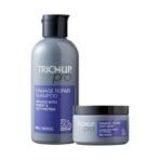 Trichup Pro Damage Repair & Instant Smoothing Hair Care Combo for Dry Frizzy Hair (Set of 2) | Shampoo 300 ml + Hair Mask 200 ml | Improves Texture & Manageability | Reduce Split Ends & Dryness | Unisex - Fast UK Delivery - Image 2