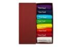 Vyas Card Handkerchief - Pack of 8 Premium Cotton Collection of Lucky Colour Hanky for Men & Women - Fast UK Delivery - Image 3