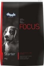 Drools Focus Starter Super Premium Chicken Dog Food, 4 kg - Fast UK Delivery