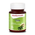 Baidyanath Neem 60 Tablets | Healthy Skin & Hair | Natural Extracts Of Neem | Helps In Purification of Blood Boosting, Liver Health, Healthy Sugar Levels (Pack of 1) - Fast UK Delivery