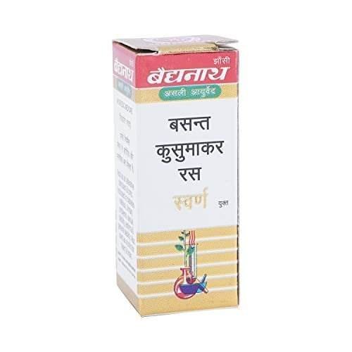 uk31RI3tIcudL-1.jpg Baidyanath Basantkusmakar Ras - 50 Tablets - Fast UK Delivery - Image 1