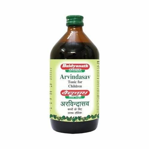 uk31SLMekB4HL-1.jpg Baidyanath Arvindasava (450ml) Ayurvedic Health Tonic for Children - Fast UK Delivery - Image 1