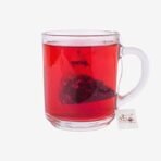 The Indian Chai - Organic Hibiscus Tea 30 Pyramid Tea Bags | Herbal Tisane | Reduces Blood Sugar - Fast UK Delivery - Image 4