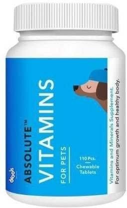 uk31T9QMIaPML-1.jpg Drools Vitamin 110 + Vitamin 50 Tablet Combo Milk 0.6 kg (2x0.3 kg) Dry Adult, New Born, Senior, Young Dog Food - Fast UK Delivery - Image 1