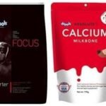 Drools Focus Starter 1.2kg + Calcium Bone 199 Combo Milk, Chicken 1.19 kg (2x0.59 kg) Dry Adult, New Born Dog Food - Fast UK Delivery