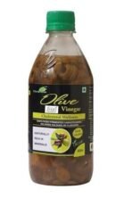 Cura Mahaveer Olive Cider Vinegar Premium (Jaitun ka Sirka) (450ml) Zaitoon Ka Sirka With Mother | Naturally 100% Pure & Natural Organic Herbal Vinegar - Fast UK Delivery - Image 2