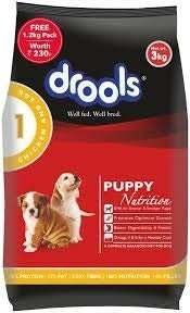 uk31fc74VziL-1.jpg Drools Puppy Chicken & Egg | 3kg | by Woofsnwags - Fast UK Delivery - Image 1