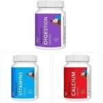 Drools drools Vitamin 110 pcs + Calcium 110 pcs Digestion 50 pcs Milk 1 kg (3x0.33 kg) Dry Adult, New Born, Senior, Young Dog Food - Fast UK Delivery