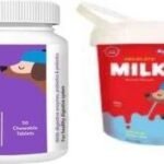 Drools Absolute Digestion 50PCS Tablet - Dog & Absolute Milk 500 Gram Milk 0.6 kg (2x0.3 kg) Dry New Born Dog Food - Fast UK Delivery