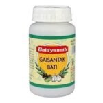 Baidyanath Gaisantak Bati, Reduces And Neutralizes Acid Levels|Provide Quick Relief From Common Digestive Problems Like Gas, Hyperacidity, Flatulence And Bloating (Powder, 100 G) - Fast UK Delivery