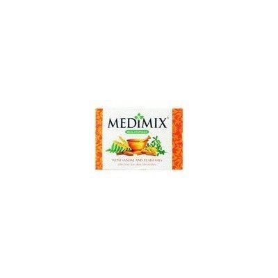uk31qIpnUlT6L-1.jpg Medimix Sandal Soap (125g) (Pack of 5) - Fast UK Delivery - Image 1