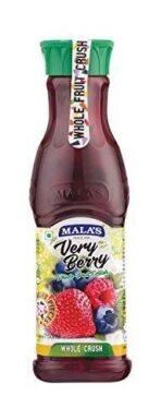 Mala's Whole Fruit Crush Veriberry, 750 Millilitre - Fast UK Delivery - Image 2