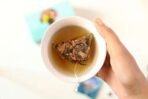 Karma Kettle Peppermint, Vanilla, Lotus Leaf, Natural Detox, Stress Relief, Aromatherapy Moksha Black Tea, 25 Nos Pyramid Teabags, 50 g - Fast UK Delivery - Image 4