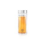 Dancing Leaf Viajero Glass Tea Travel Tumbler With Removable Stainless Steel Infuser | Heat Resistant Double Walled Borosilicate Glass | Anti - Spill Lid |Perfect For Having Tea On-The-Go | Capacity - 350ml - Fast Shipping to USA & Canada - Image 2