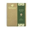 Octavius | Jasmine Green Tea - 100 Gm (50 Cups) | 100% Natural Ingredients | Loose Leaf | Jasmine Flower | Antioxident-Rich | Boost Immunity | Improves Sleep, Skin and Hair | 100 Gm Box - Fast UK Delivery