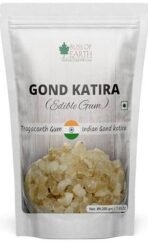 Bliss of Earth Gond Katira Pure Organic Edible Gum Tragacanth Gum Gond for Laddu Making & Sweets (200Gm) - Fast UK Delivery - Image 2
