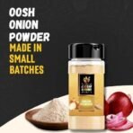 OOSH Dry Onion Powder 100g ( 50g x 2) | Onion Powder for Cooking | Kitchen Essential | 100% Free of Additives | Made in Small Batches | Strong Fragrance and Rich Flavor - Fast UK Delivery - Image 3