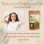 Bliss of Earth 100% Pure & Natural Henna Powder | 100GM | Natural Hair Color |Shiny Hair | Mehandi Powder - Fast UK Delivery - Image 4