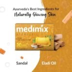 Medimix Ayurvedic Sandal Soap, 125g - Fast UK Delivery - Image 6