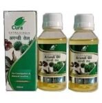 CURA AYURVEDIC AND UNANI castor oil/Arandi Oil 200ml | Useful for constipation I Natural laxative I Hair and Body masage (100ml x 2) - Fast UK Delivery