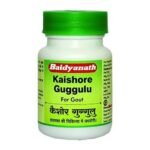 Baidyanath Kaishore Guggulu - 30 gm/80 Tablets - for gout (Vat Rakta) and its complications - Pack of 2 - Fast UK Delivery