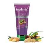 Medimix Ayurvedic Natural Glow Face Wash for youthful and glowing skin |With Sugarcane and Ginger | 100 ml - Fast UK Delivery - Image 2