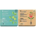 Teabox Detox Kahwa Green Tea 50 Teabags & Teabox Organic Ashwagandha Green Tea 50 Teabags - Fast UK Delivery - Image 2