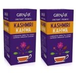 Girnar Instant Premix Kashmiri Original Kahwa With 5 Sachets - Pack Of 2, 50 grams - Fast UK Delivery