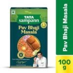 Tata Sampann Pav Bhaji Masala with Natural Oils, 100g, Crafted by Chef Sanjeev Kapoor, With Chefs Exclusive Tip, Rich Aroma & Flavour - Fast UK Delivery - Image 3
