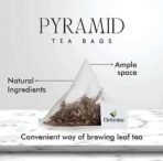 Octavius Mint Digest, Digestive Green Tea - 20 Enveloped Pyramid Tea Bags | Stress Relieving Mint Green Tea in Easy to Use Pyramid Teabags - Fast UK Delivery - Image 6