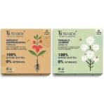 Teabox Organic Ashwagandha Green Tea 25 Teabags & Teabox Organic Jasmine Green Tea 25 Teabags | Sourced From Madurai | For Calm Mind and Relaxation - Fast UK Delivery - Image 2