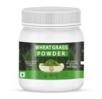 Holy Natural Organic Wheat Grass Powder - 454 GM | Pure & Natural I Nutritional Content of Favorite Green Smoothies I High in chlorophyll I Raw, Greenish Like Leaves | No Preservative - Fast UK Delivery - Image 2